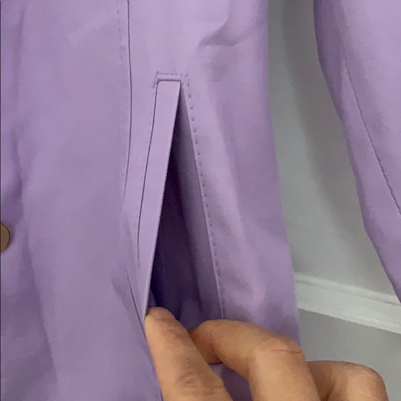 Purple Rothschild trench coat 4T - Picture 5 of 5